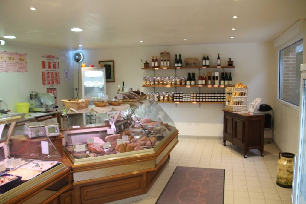 Le magasin de vente à la ferme du Porc Pailloux